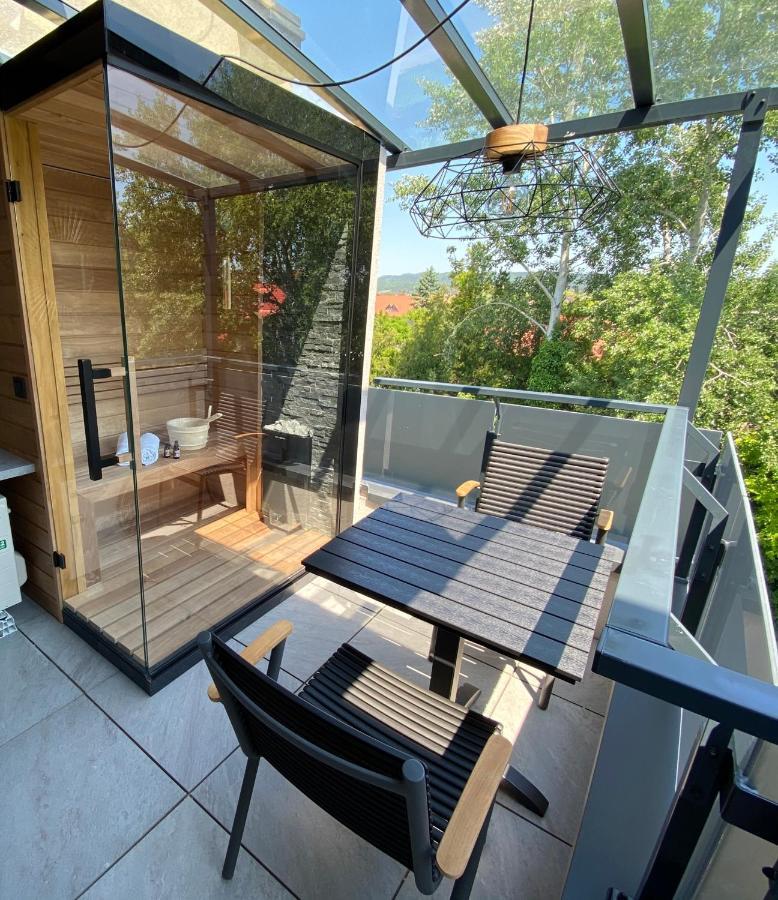 Relax Sauna Apartman Privat Finn Szaunaval Keszthely Exterior foto